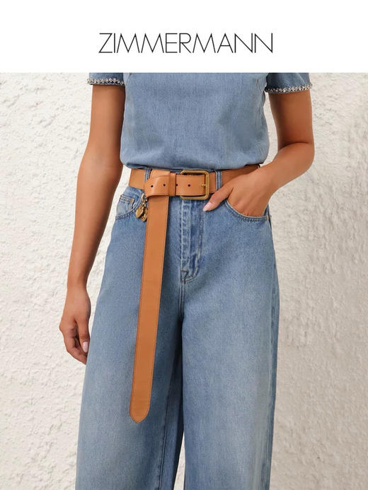 牛仔阔腿裤。自己备注号码 商品图4