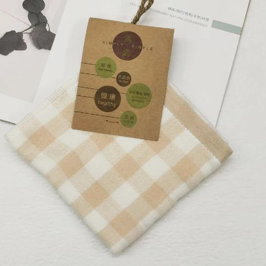 有机棉系列 方格大方巾&小方巾 商品图0