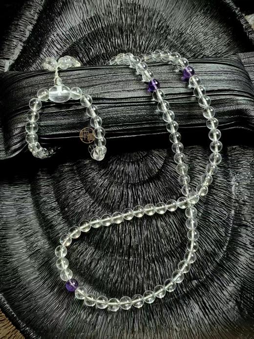 7mm巴西2A白水晶108子念珠 商品图0