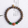 xy0468沉香+碧玉南红回纹珠手串 商品缩略图1