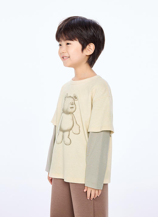 jnby  25年秋款  长袖T恤  1P8111000 商品图4