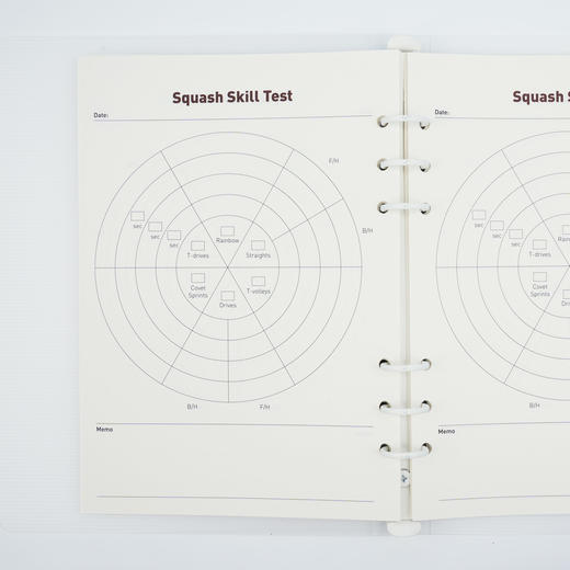 趁早活页梦想壁球手册目标制定训练计划记录日程本 商品图3