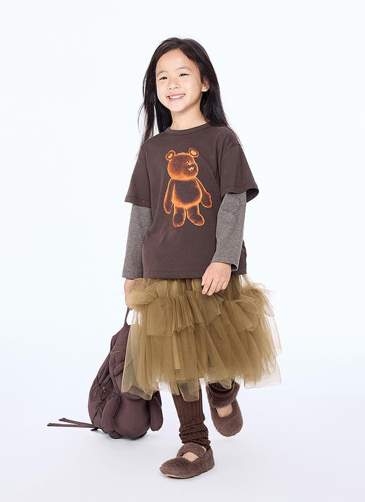 jnby  25年秋款   长款腰裙  1P8D13390 商品图5