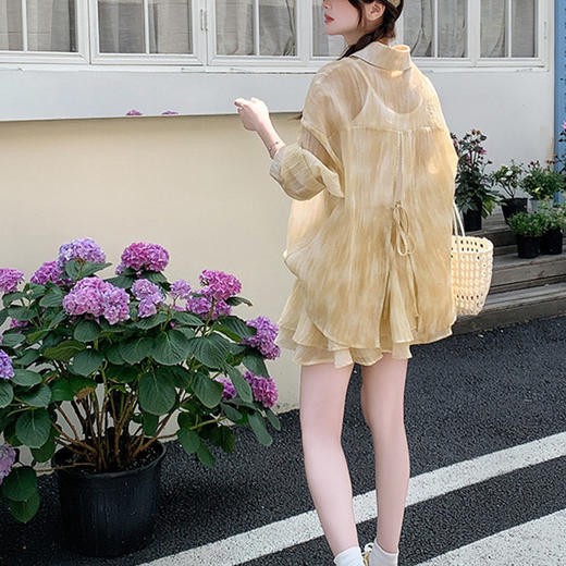 裁缝学苑AQ512天丝防晒衬衫半身裙裤套装纸样女装新款上衣裤子样板 商品图5