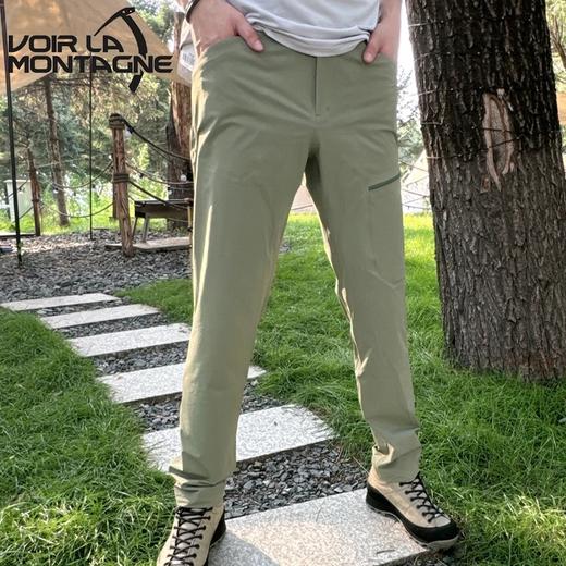 Voir La Montagne/见山 D2 Tau 薄款软壳速干裤长裤防泼水配腰带 商品图3