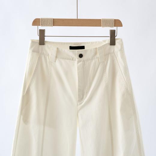 「自」全新升级【铂金会员220/天猫299/差价79】(13427)洛诗琳 秦岚同款神裤2025夏季新品棉质休闲弯刀工装裤女 商品图1