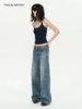 TRUE by NATURE/25SPN02/低腰牛仔裤女直筒长裤 商品缩略图1