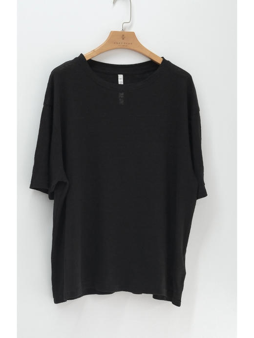 亚麻宽松长袖和短袖T恤 商品图2