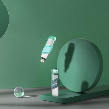 闪迪（SanDisk）256GB Type-C Lightning双接口 苹果手机金属U盘 IX70 苹果MFI认证 iPhone/iPad优盘 商品图1