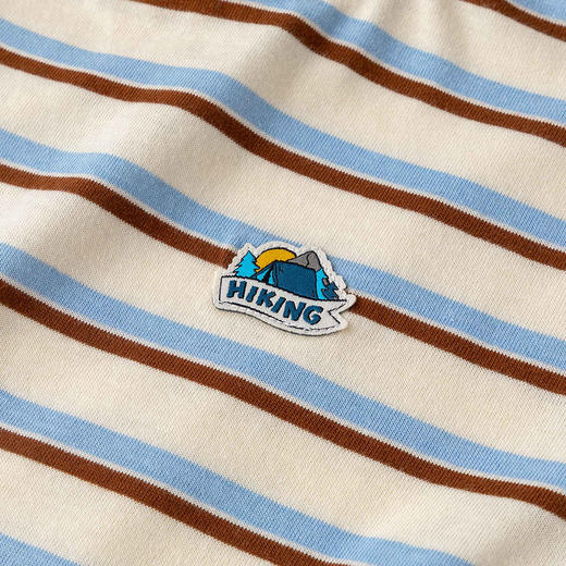 【新品】【条纹】嘟嘟家儿童条纹长袖t恤秋装男童上衣秋季女童衣服童装潮 商品图6