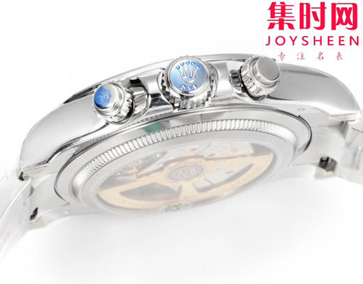 劳力士宇宙计型 VS迪通拿 VS新款包边迪通拿冰蓝迪透底 4131机 包边陶瓷圈 男士腕表 商品图5