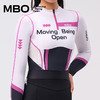 MBO女子千禧复古长袖骑行服ATC332超短显瘦上衣 商品缩略图5