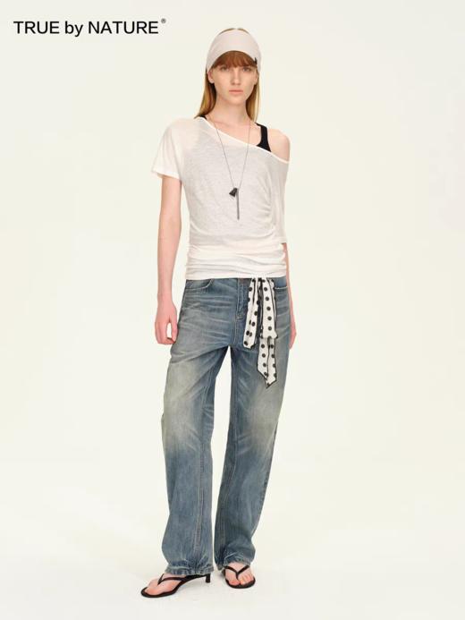 TRUE by NATURE/25SUT11/轻薄微透短袖T恤女 商品图2
