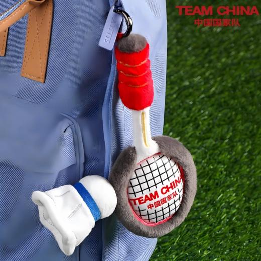 中国国家队羽毛球毛绒挂饰 商品图0
