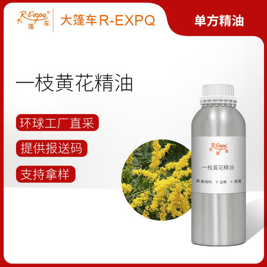 一枝黄花精油 奥地利精油原料批发芳疗香氛调香香薰 大篷车精油 商品图0