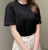 贸易公司渠道　25早秋新品　Lowe经典口袋刺绣T恤　男女同款　高支丝光精梳棉 商品缩略图2