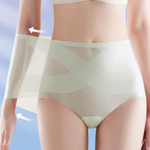 【超值5条装】美国LAZR徕姿“冰绷带”无痕高腰 收腹美臀裤 3D提拉 透气速干 0压感 礼盒装 商品图1