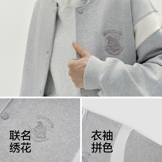[商场同款]森马哈利波特联名外套男学院风棒球服情侣2025秋季新款 商品图3