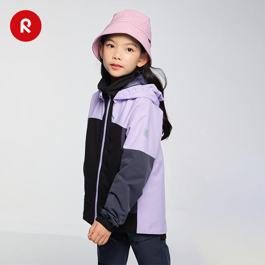 芬兰reima2025男女儿童中童拒水拒风运动夹克休闲时尚冲锋衣外套 商品图3