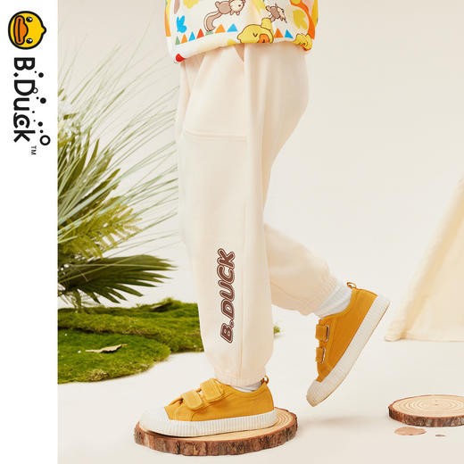 B.Duck小黄鸭童装春秋针织长裤105-150 BF3463051A 商品图2