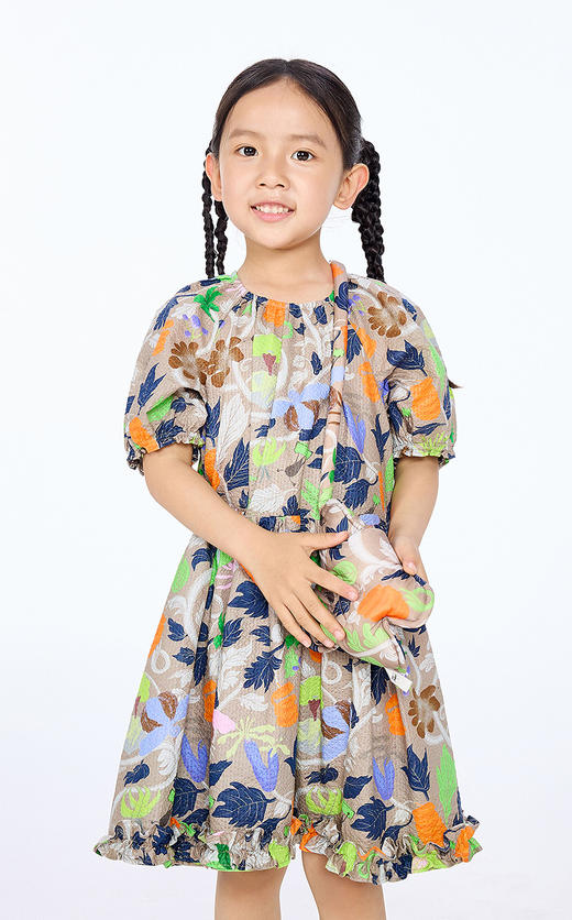 jnby   25年秋款  短袖连衣裙  1P7G11230 商品图3