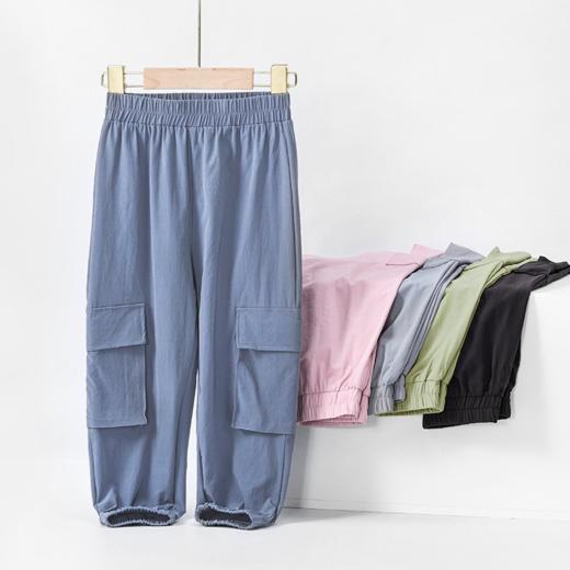 【特价清仓，抢完下架】【两条起拍，一条不发货】【A类速干，高品质】SIIJJEYY 夏季新款儿童男女童轻氧速干工装防蚊裤100% 商品图1