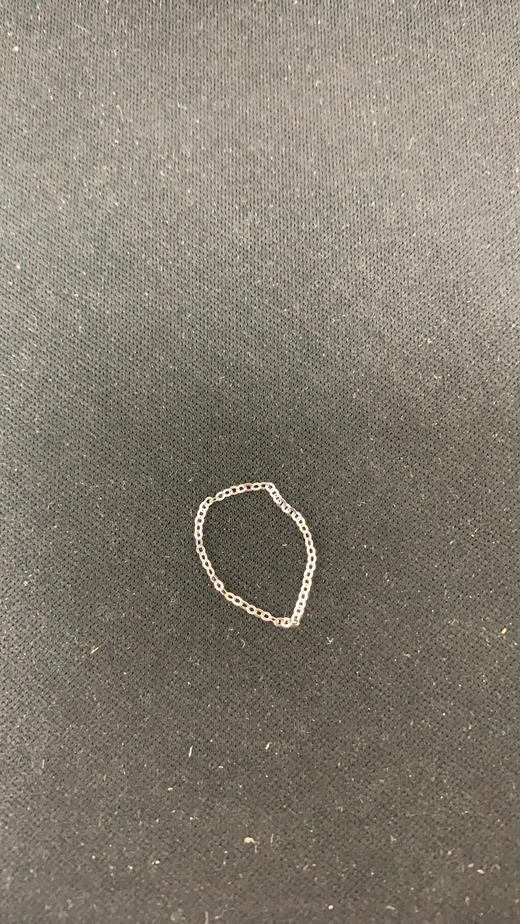 SR1360KJ09W 黛慕妮DEMONE 18K金戒指轻奢彩金线戒玫瑰金戒指女戒尾戒（白金色） 商品图2