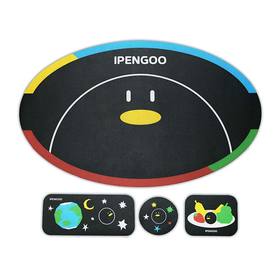 怪奇鹅吸水垫套装-几何撞色款