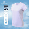 COOLMAX呼吸T恤圆领T恤短袖T恤女 吸湿排汗透气速干 户外运动跑步登山徒步 CHF152051 商品缩略图2