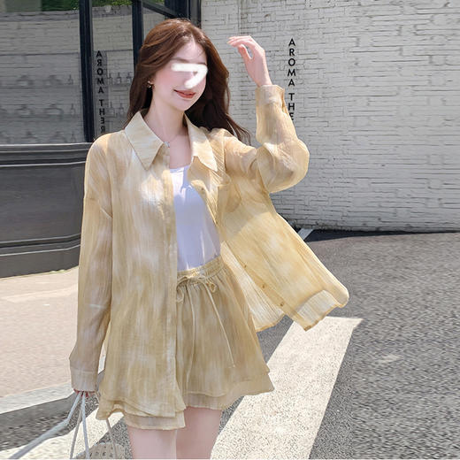 裁缝学苑AQ512天丝防晒衬衫半身裙裤套装纸样女装新款上衣裤子样板 商品图1