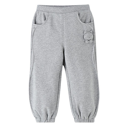 【实体店同款】女童全腰针织长裤秋季新款安奈儿童装XG536142 商品图6