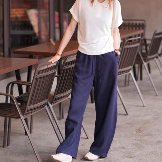 Aimi天丝亚麻山本弯刀裤|舒适透气，修饰腿型，夏天必入神裤 商品图12