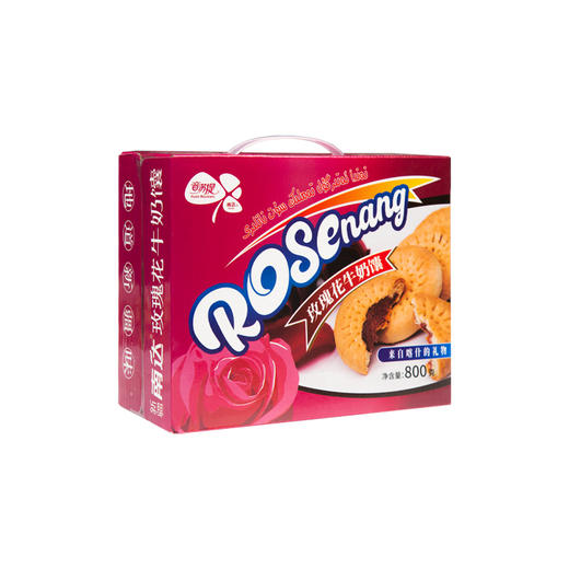 南达玫瑰花牛奶馕800g/盒 商品图0