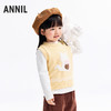 【实体店同款】女童圆领背心秋季新款安奈儿童装XG532121 商品缩略图1