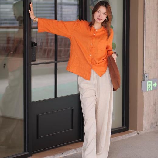 Aimi天丝亚麻山本弯刀裤|舒适透气，修饰腿型，夏天必入神裤 商品图7