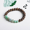 xy0467沉香+翡翠单圈手串 商品缩略图3