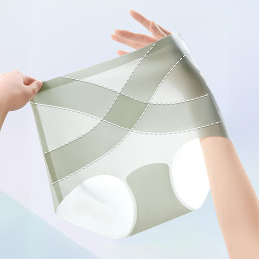 【超值5条装】美国LAZR徕姿“冰绷带”无痕高腰 收腹美臀裤 3D提拉 透气速干 0压感 礼盒装 商品图7