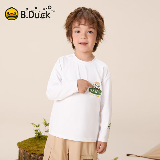 B.Duck小黄鸭童装春秋T恤105-150 BF3506099A 商品图1