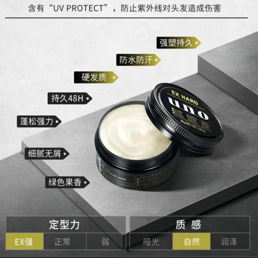 UNO 吾诺 男士定型发蜡 80g 商品图6