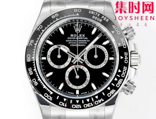 劳力士宇宙计型m126500 VS迪通拿 VS新款包边迪通拿黑陶迪 丹东4131机 包边陶瓷圈 男士腕表 商品图4