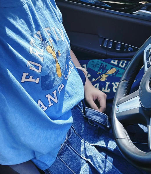 45R花朵/船桨小人印花无袖背心 商品图7