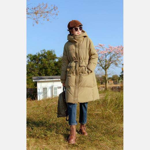 长款加厚羽绒服 商品图0