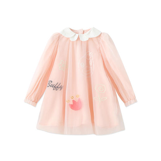 【专柜同款】B.Duck小黄鸭童装春秋休闲连衣裙105-150 FF1580902 商品图3