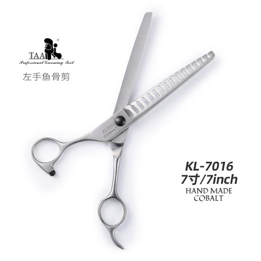 TAA它它左手宠物美容鱼骨剪7.0寸KL-7016猫狗宠物门店 商品图3