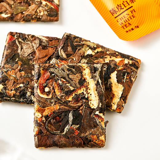 雀牌·露华春陈皮白茶 +老白茶方片壶 商品图1