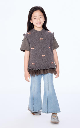 jnby  25年秋款  毛衫背心  1P8312220