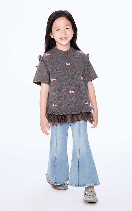 jnby  25年秋款  毛衫背心  1P8312220 商品图0