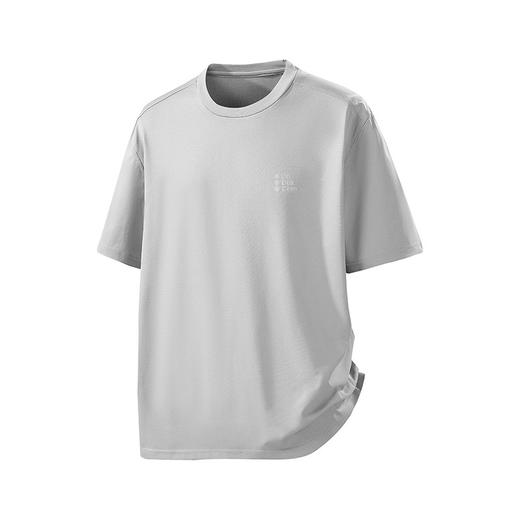 【DH】大依优型大码凉感索罗娜短袖T恤男胖子宽松运动吸湿速干圆领短袖加肥加大上衣 商品图3