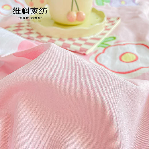 【维科家纺】全棉印花抑菌夏凉被-花栖 商品图6