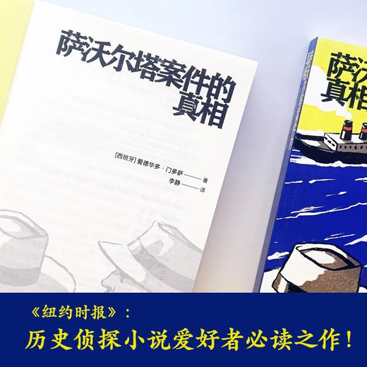 萨沃尔塔案件的真相 爱德华多·门多萨 著 小说 商品图2
